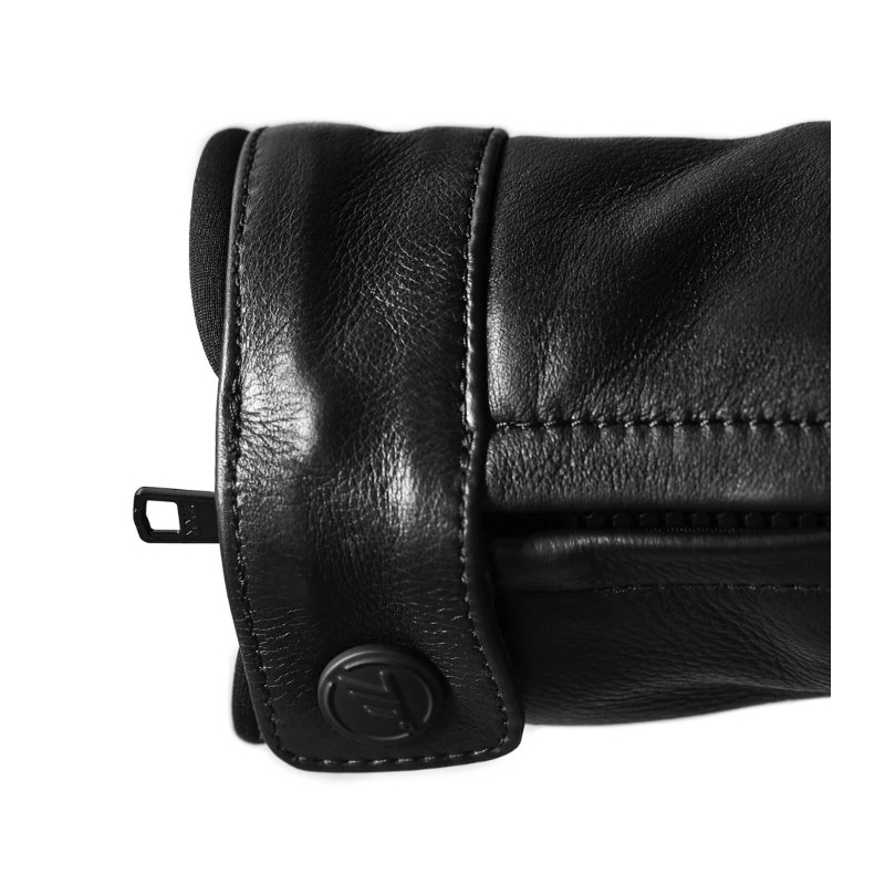 Seventy Degrees SD-JL4 Legend Veste de moto classique en cuir noir