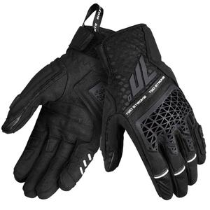 Gants de moto Seventy Degrees SD-N60 pour deux temps, noirs