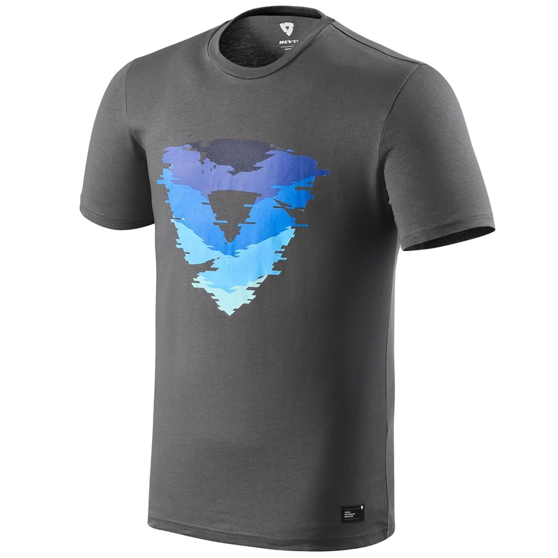 T-shirt Revit Andre gris foncé