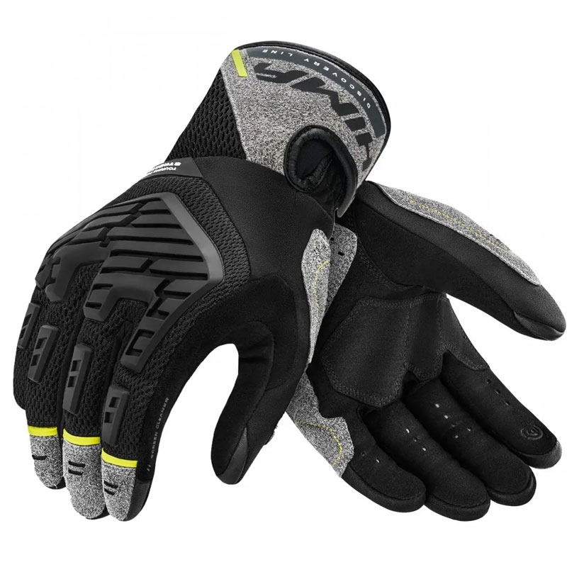 Gants moto Shima Stream Vent jaune fluo