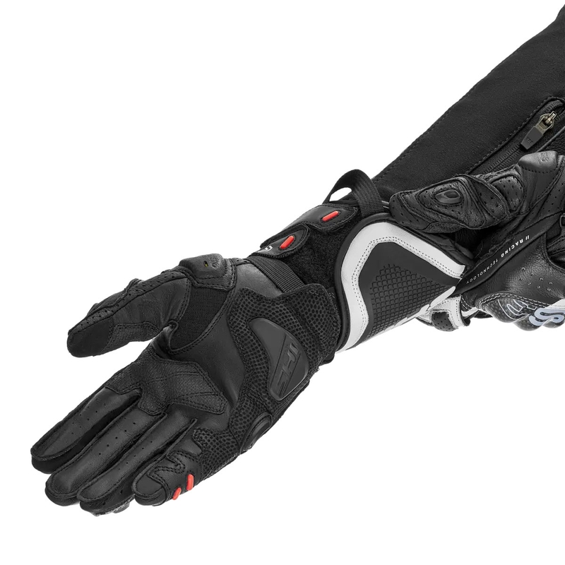 Gants de moto Shima RS-3 blancs