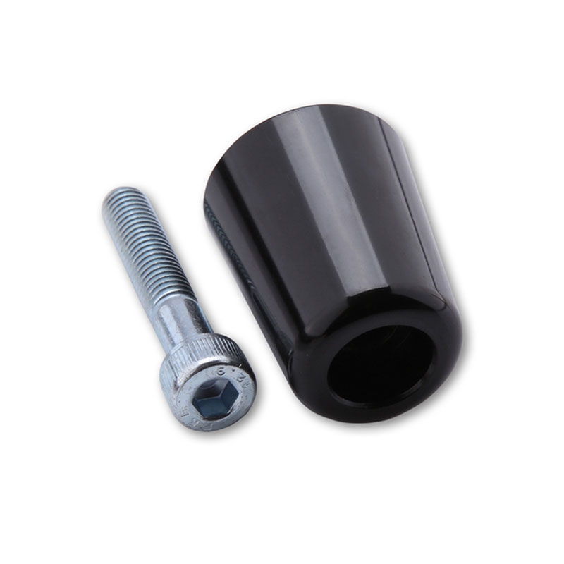 Embouts de guidon Highsider Smart pour motos Kawasaki, noirs
