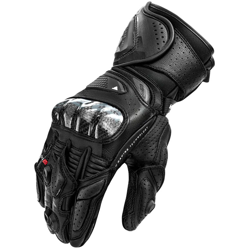 Gants de moto Shima RS-3 noirs