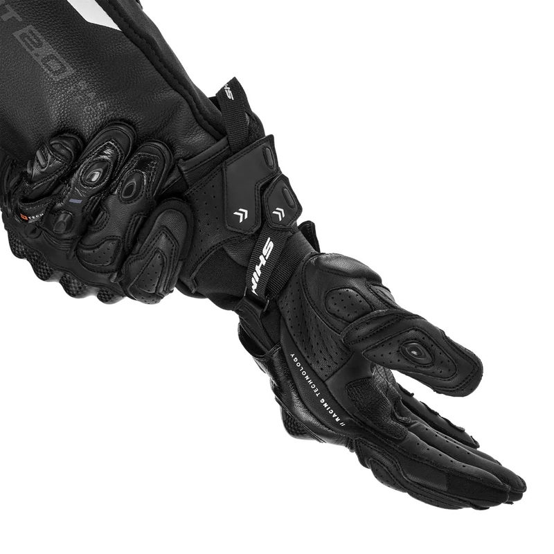 Gants de moto Shima RS-3 noirs