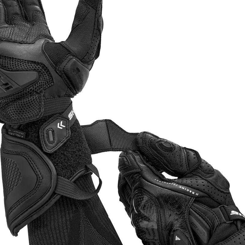 Gants de moto Shima RS-3 noirs