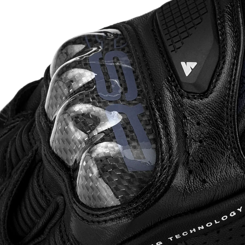 Gants de moto Shima RS-3 noirs