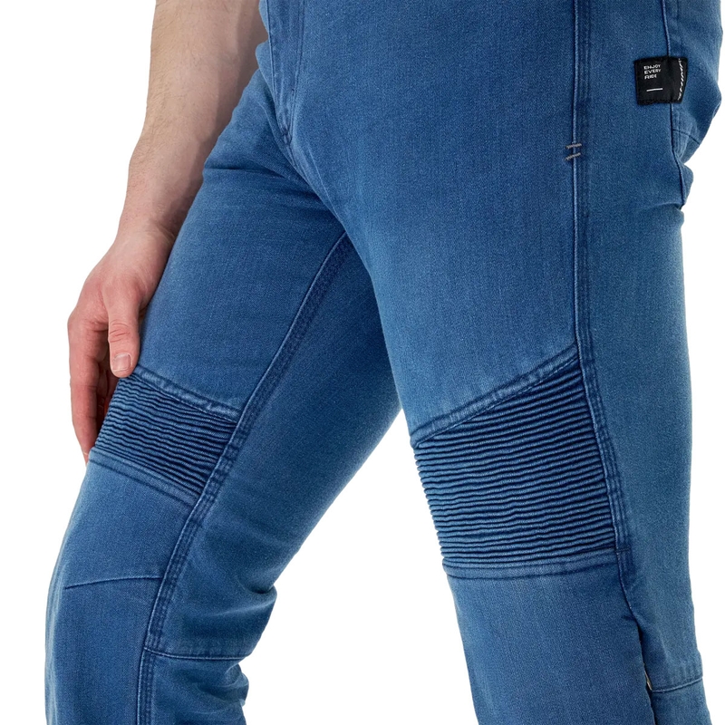 Jean moto bleu Shima Zenith
