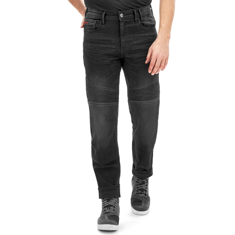 Pantalon de moto allongé Shima Zenith noir