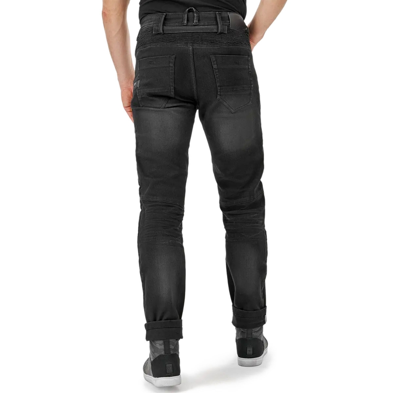 Pantalon de moto allongé Shima Zenith noir