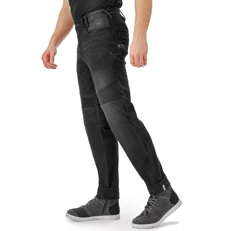Pantalon de moto allongé Shima Zenith noir