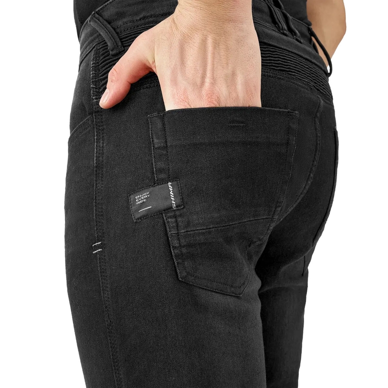 Pantalon de moto allongé Shima Zenith noir