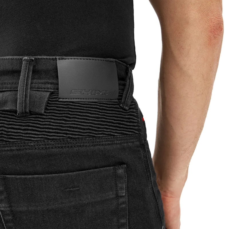Pantalon de moto allongé Shima Zenith noir