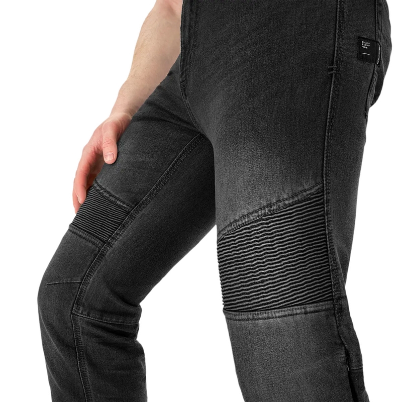 Pantalon de moto allongé Shima Zenith noir