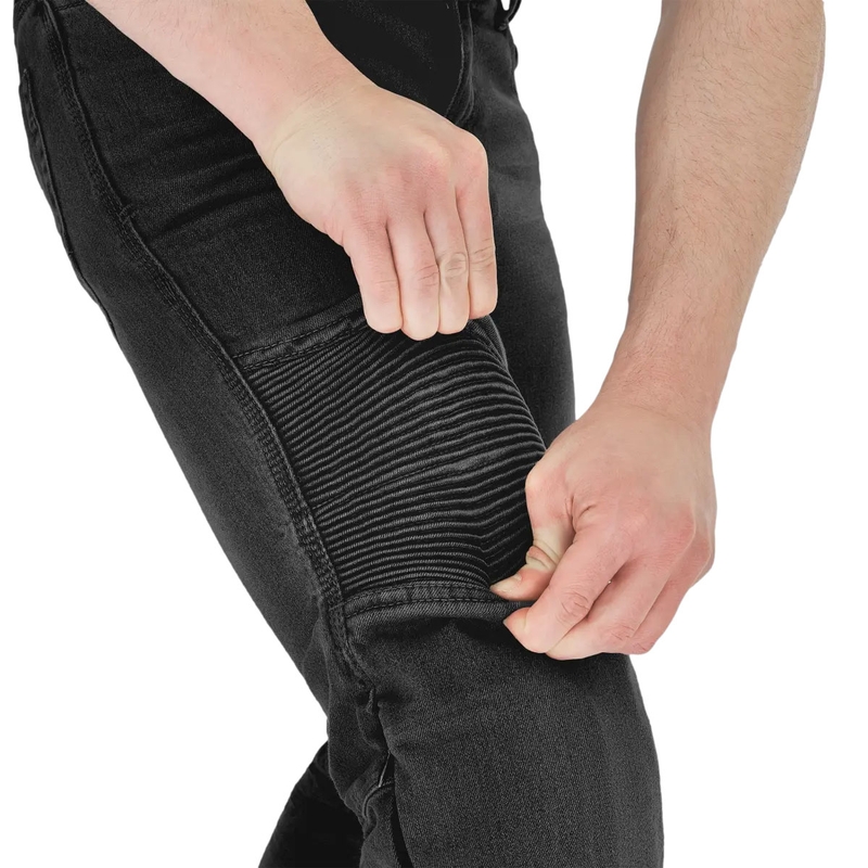 Pantalon de moto allongé Shima Zenith noir