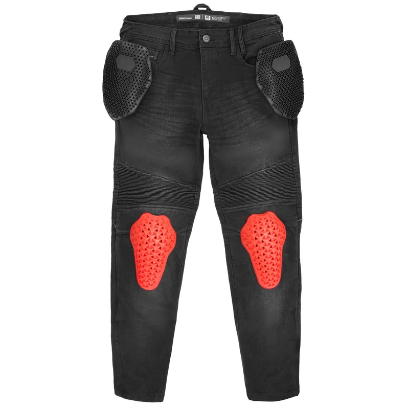 Pantalon de moto allongé Shima Zenith noir