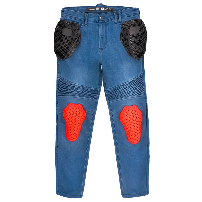 Pantalon moto Shima Zenith, bleu