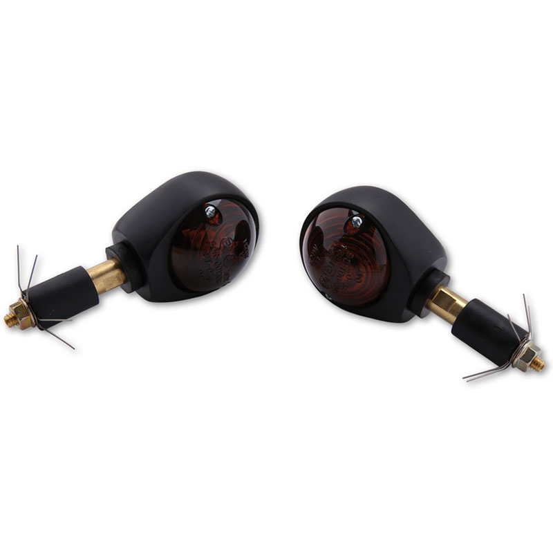 Clignotants moto Highsider Smart noirs