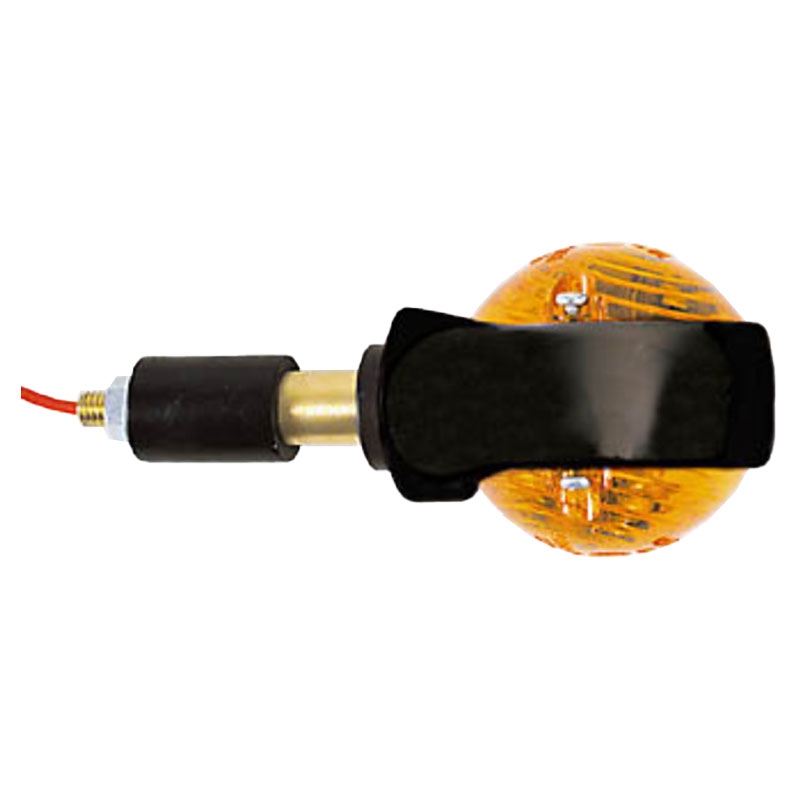 Clignotants moto Highsider Smart orange-noir