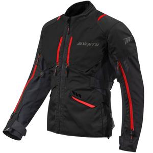 Veste de moto Tanami Seventy Degrees SD-JT67 noir-rouge