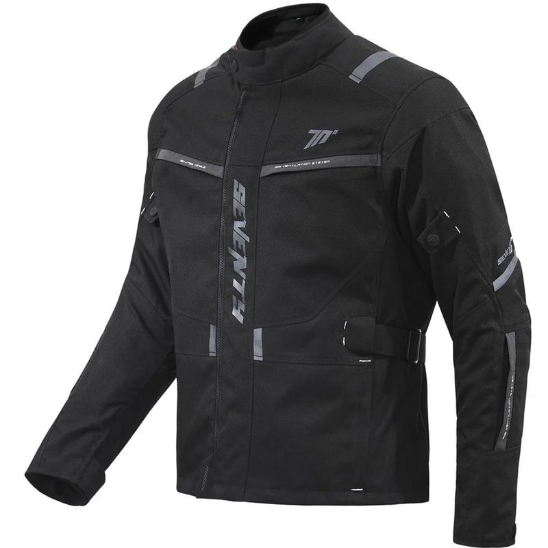 Veste de moto Seventy Degrees SD-JT83 Tonale noire