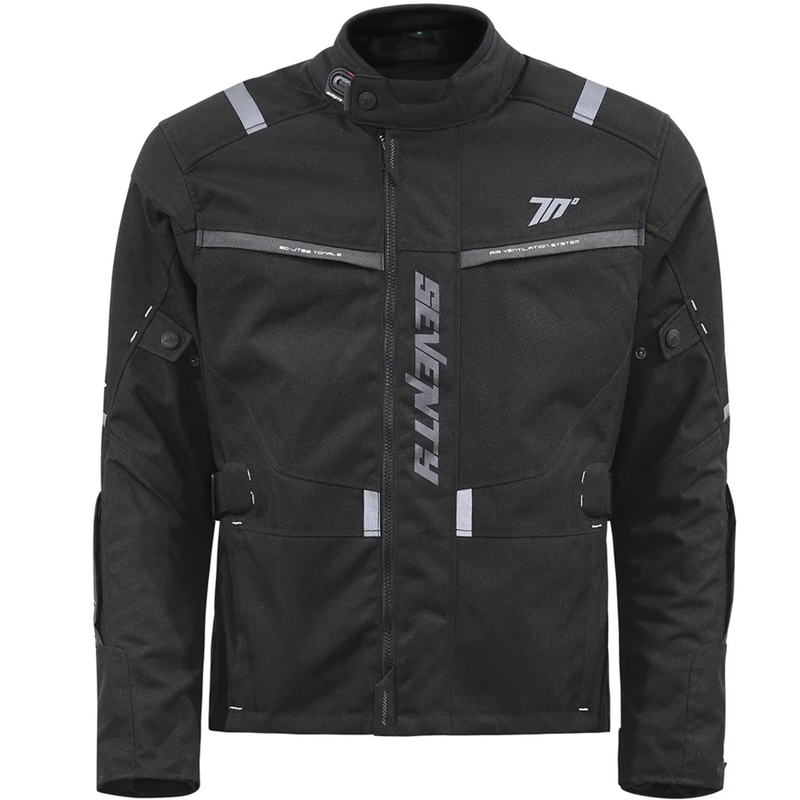 Veste de moto Seventy Degrees SD-JT83 Tonale noire