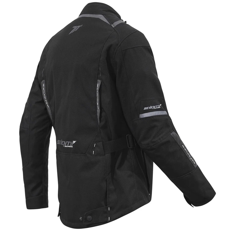 Veste de moto Seventy Degrees SD-JT83 Tonale noire