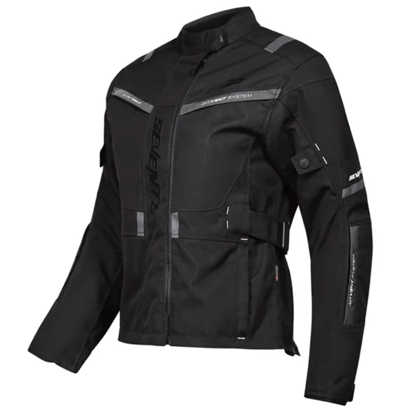 Veste moto femme Seventy Degrees SD-JT85 Tonale noir