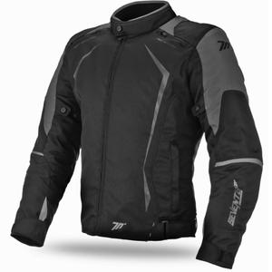 Veste moto femme Seventy Degrees SD-JR49 noir-gris