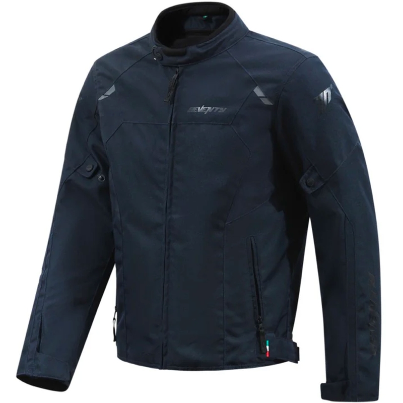 Veste de moto Seventy Degrees SD-JR65 Piston bleu foncé