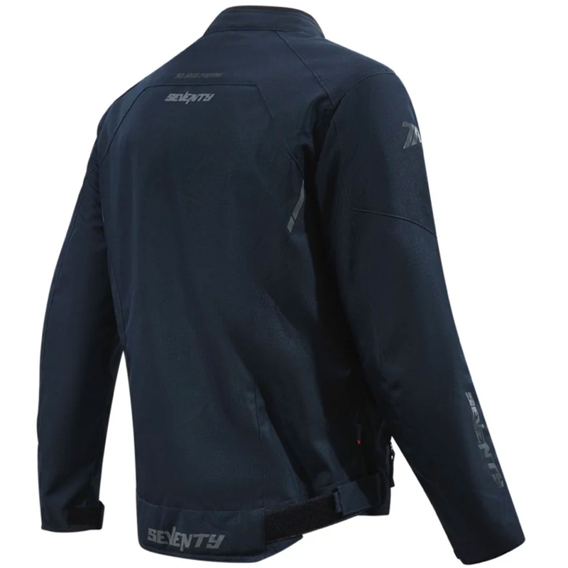 Veste de moto Seventy Degrees SD-JR65 Piston bleu foncé