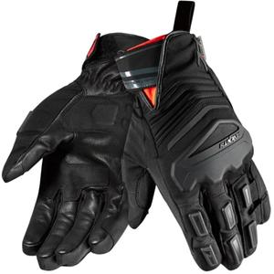 Gants de moto Seventy Degrees SD-T13 Aspen Light noir-rouge