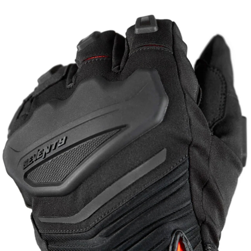 Gants de moto Seventy Degrees SD-T13 Aspen Light noir-rouge