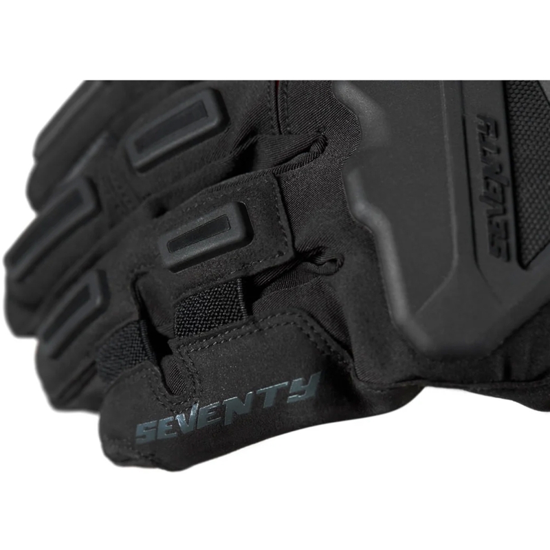 Gants de moto Seventy Degrees SD-T13 Aspen Light noir-rouge