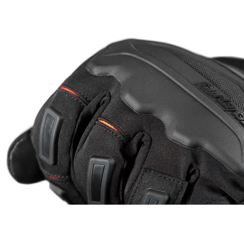 Gants de moto Seventy Degrees SD-T13 Aspen Light noir-rouge
