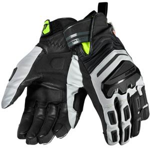 Gants moto Seventy Degrees SD-T13 Aspen Light noir-gris-jaune fluo