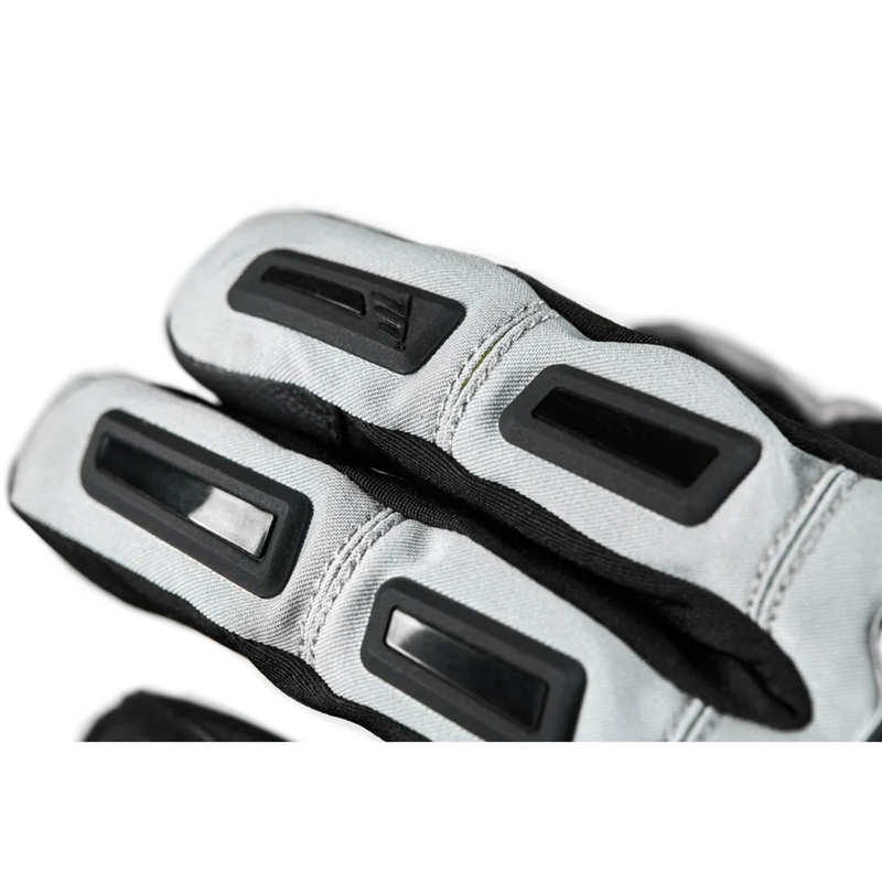 Gants moto Seventy Degrees SD-T13 Aspen Light noir-gris-jaune fluo