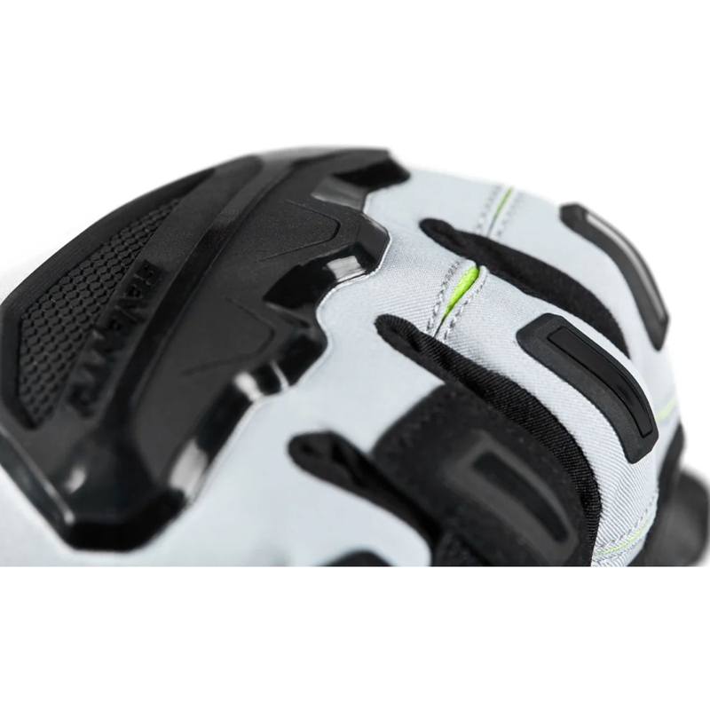 Gants moto Seventy Degrees SD-T13 Aspen Light noir-gris-jaune fluo