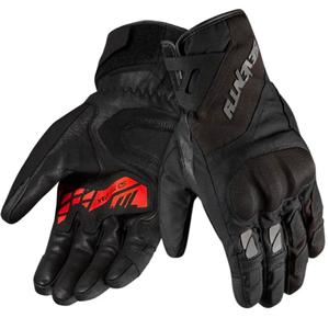 Gants de moto Seventy Degrees SD-T55 Atak noir-rouge