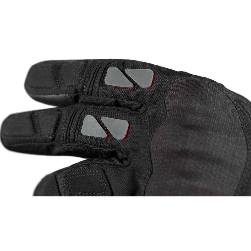Gants de moto Seventy Degrees SD-T55 Atak noir-rouge