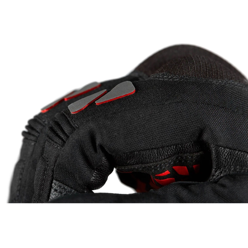 Gants de moto Seventy Degrees SD-T55 Atak noir-rouge