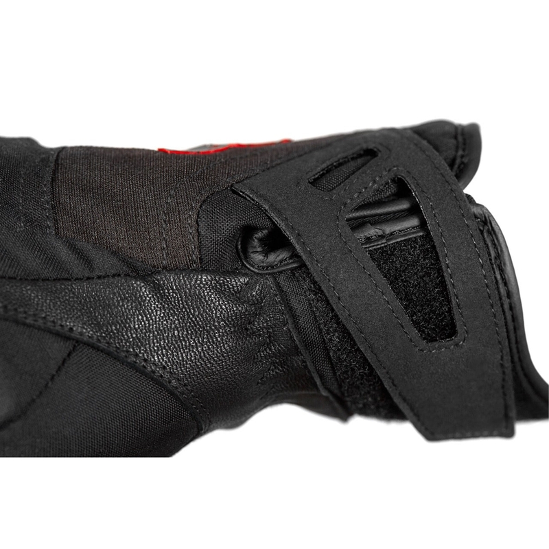 Gants de moto Seventy Degrees SD-T55 Atak noir-rouge