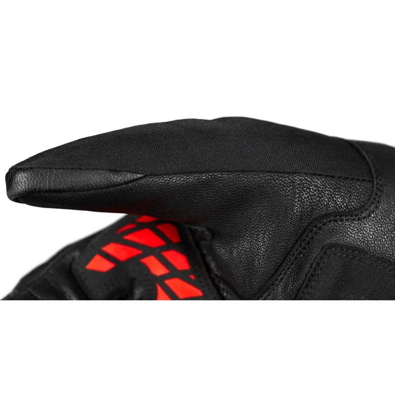 Gants de moto Seventy Degrees SD-T55 Atak noir-rouge