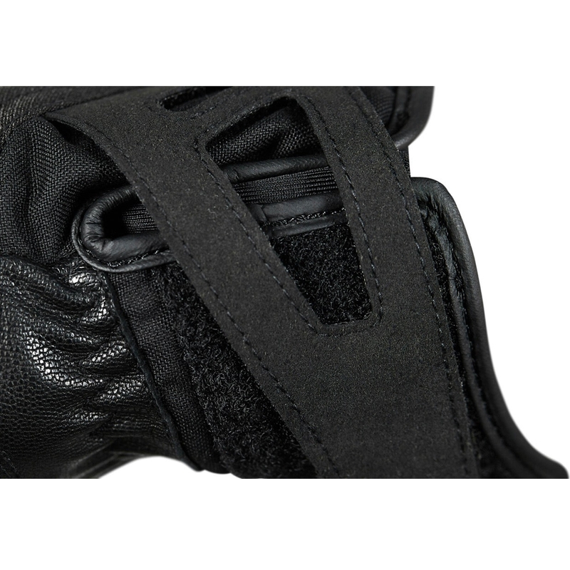 Gants moto Seventy Degrees SD-T55 Atak noir-jaune fluo