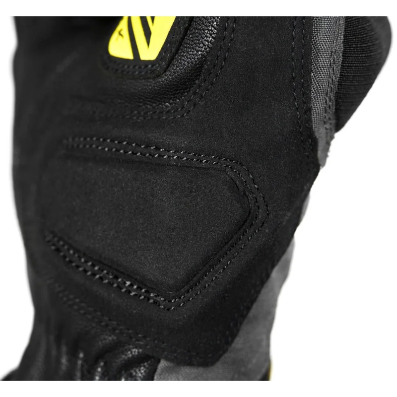 Gants moto Seventy Degrees SD-T55 Atak noir-jaune fluo