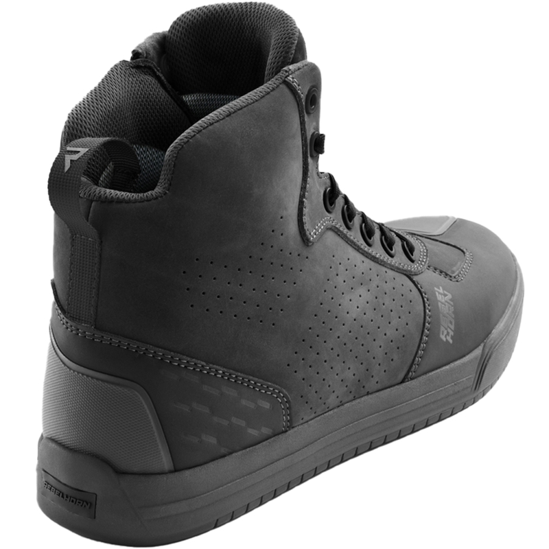 Bottes de moto Rebelhorn Spike WP noires