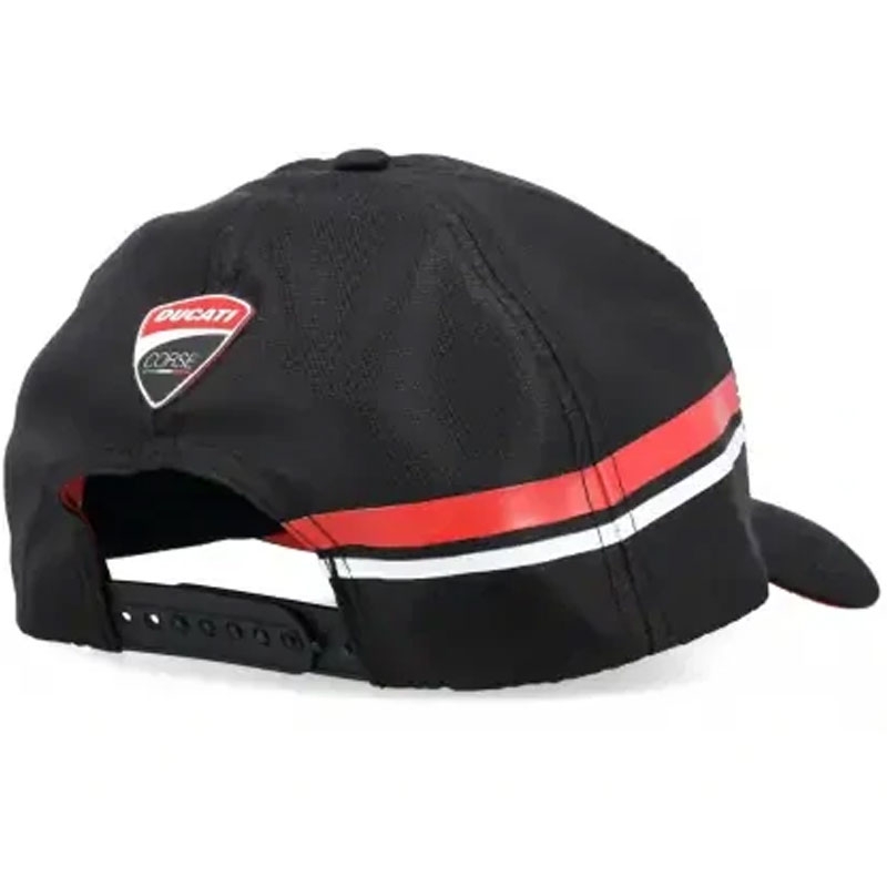 Casquette Ducati Corse avec logo, noire