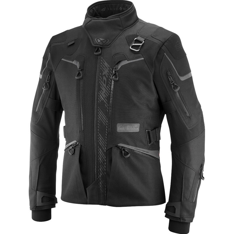 Veste moto IXON Odin noire
