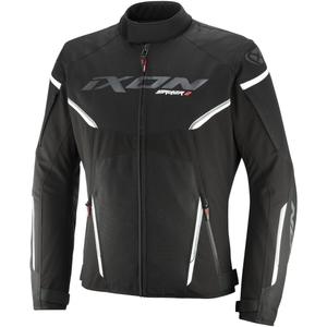 Veste moto IXON Striker 2 noir-blanc