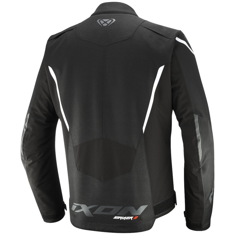 Veste moto IXON Striker 2 noir-blanc