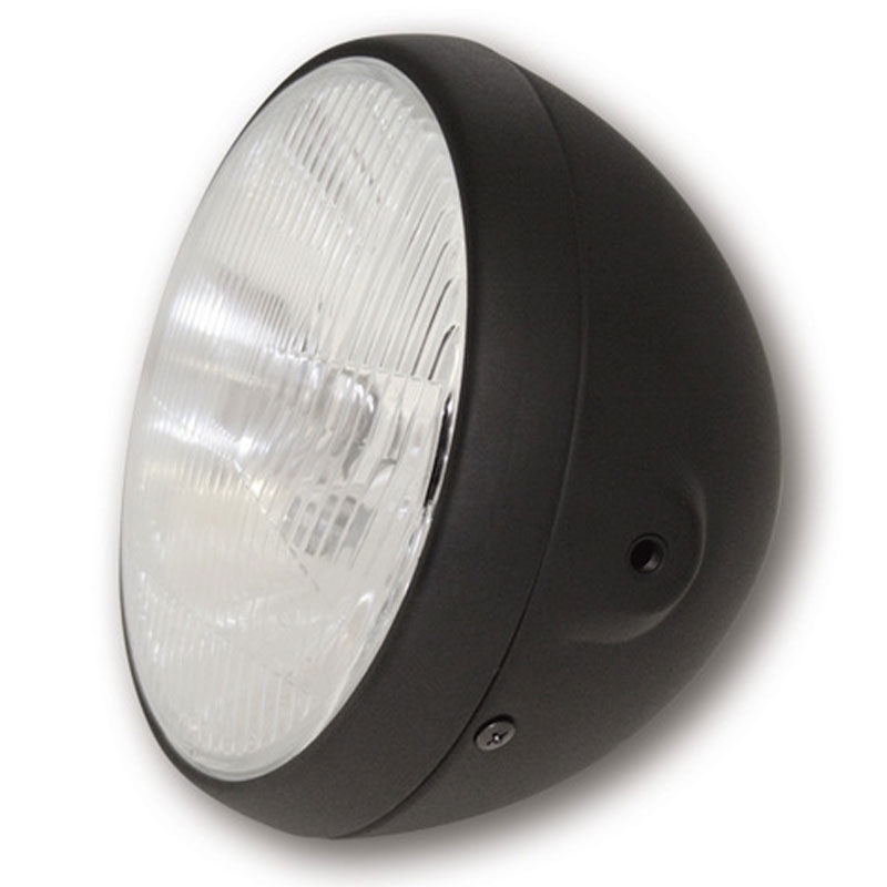 Phare H4 Highsider Smart de style britannique, noir mat